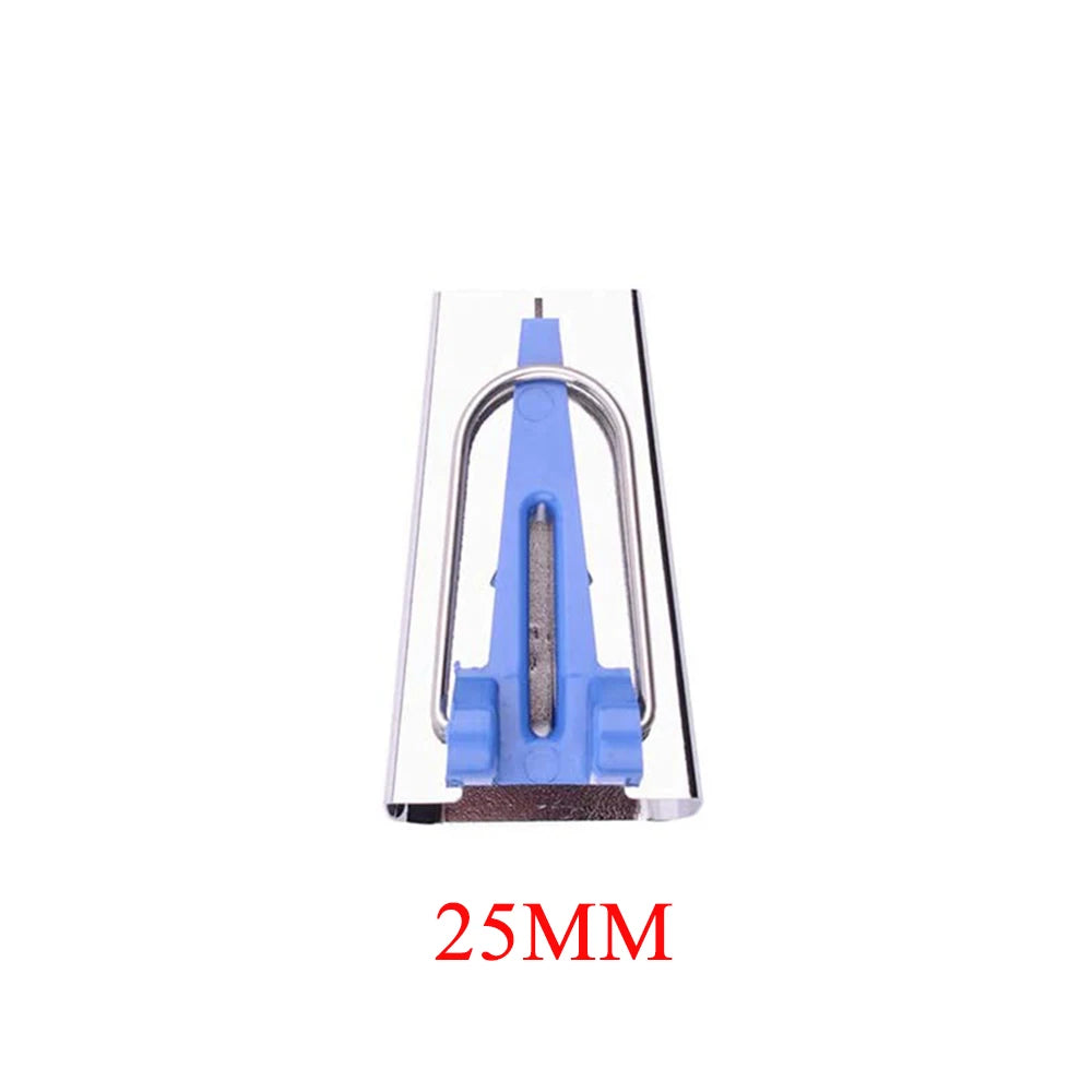 5-Size Bias Tape Maker Set – 6mm, 9mm, 12mm, 18mm, 25mm, for Sewing, Quilting & Patchwork