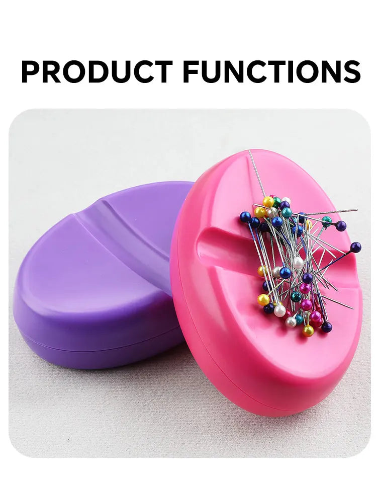 Magnetic Needle & Pin Storage Box – Magnetic Caddy Holder for Sewing Needles, Pins & Small Tools 1PC
