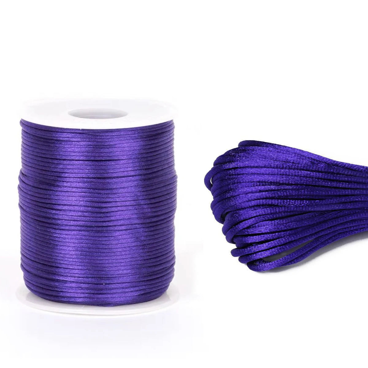 Satin Nylon Cord – 1.5mm, for Knotting & Bracelets