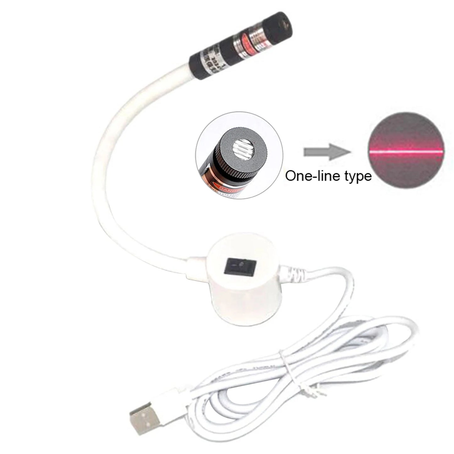 Magnetic Sewing Laser Guide with Crosshair Light – for Straight Stitching & Machine Quilting (3 in-One)