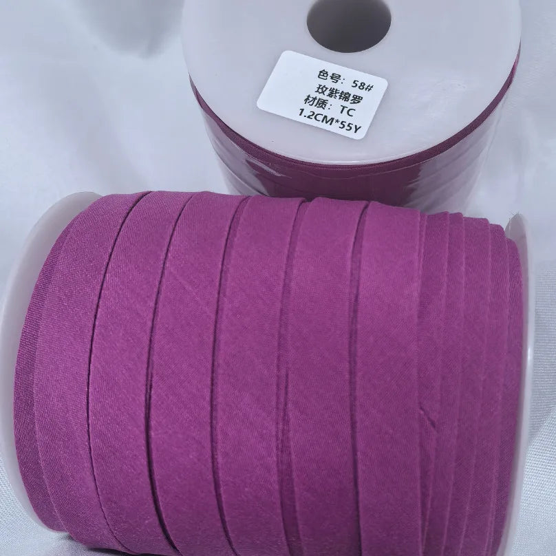 Double Fold Bias Tape – 1/2" x 55 Yards