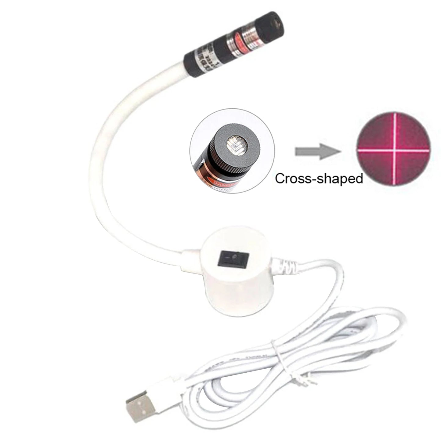 Magnetic Sewing Laser Guide with Crosshair Light – for Straight Stitching & Machine Quilting (3 in-One)