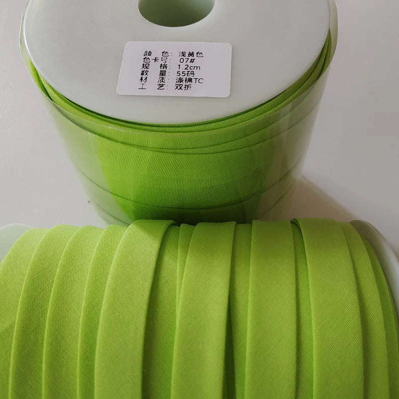Double Fold Bias Tape – 1/2" x 55 Yards