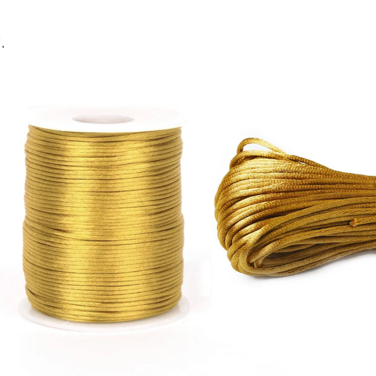 Satin Nylon Cord – 1.5mm, for Knotting & Bracelets
