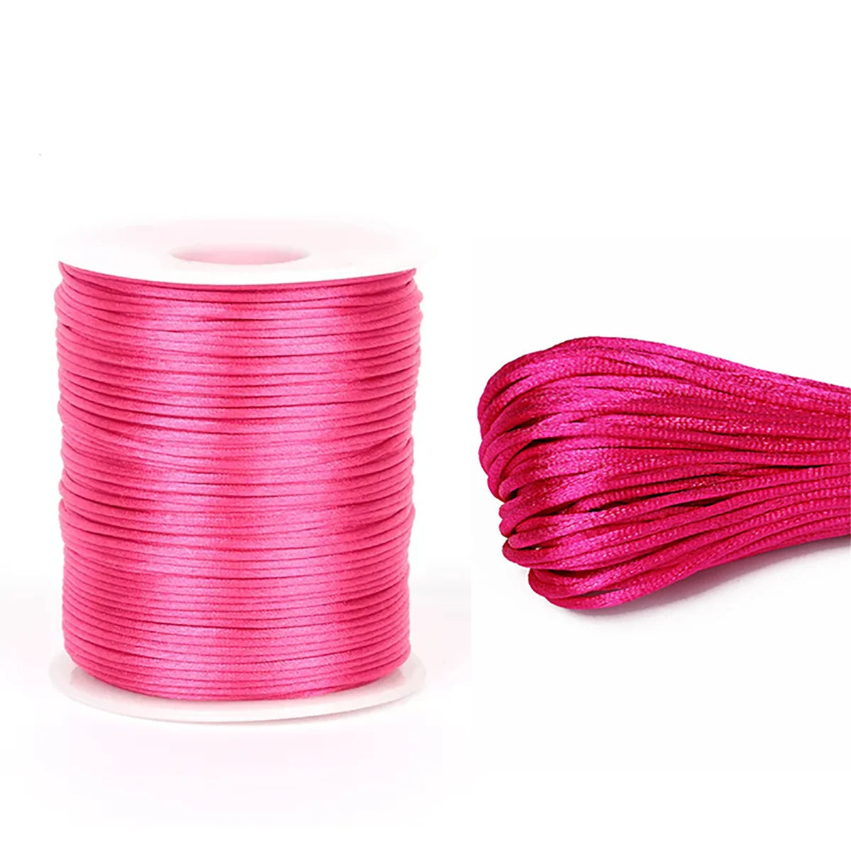 Satin Nylon Cord – 1.5mm, for Knotting & Bracelets