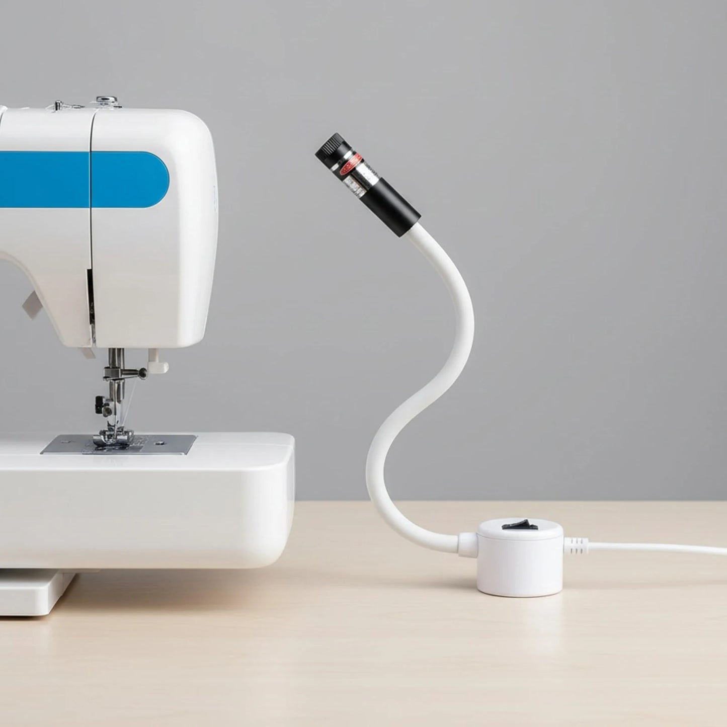 Magnetic Sewing Laser Guide with Crosshair Light – for Straight Stitching & Machine Quilting (3 in-One)