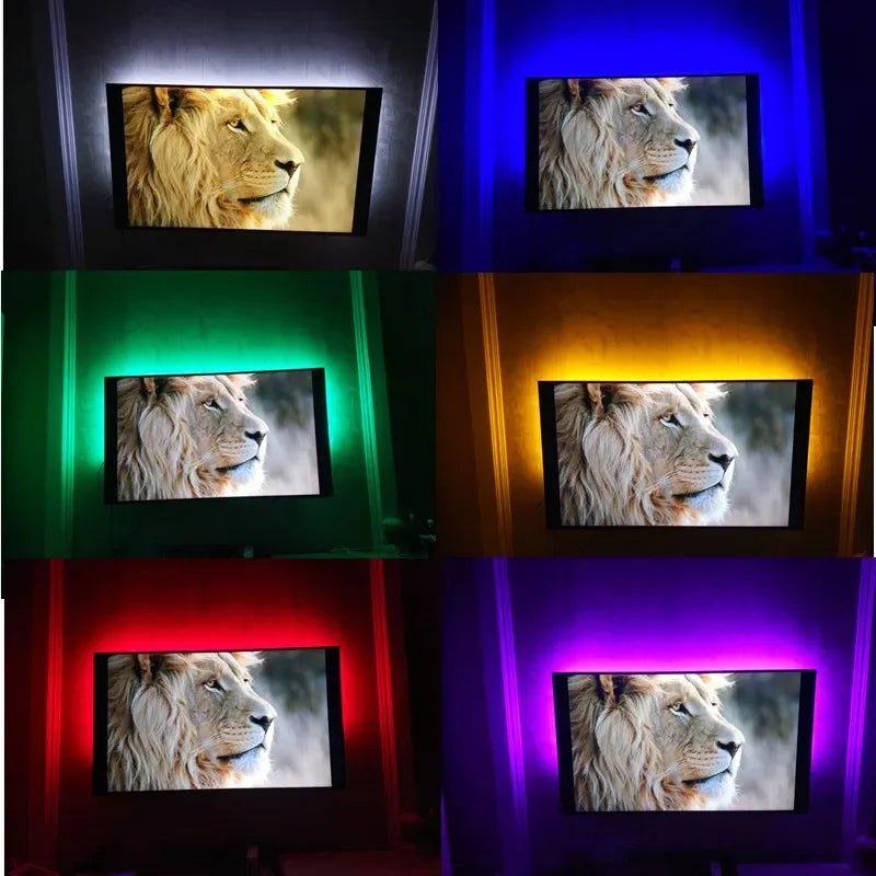 DC 5V USB LED Strips 2835 White Warm White Led Strip Light TV Background Lighting Tape Home Decor Lamp 1M 2M 3M 4M 5M Led Strip