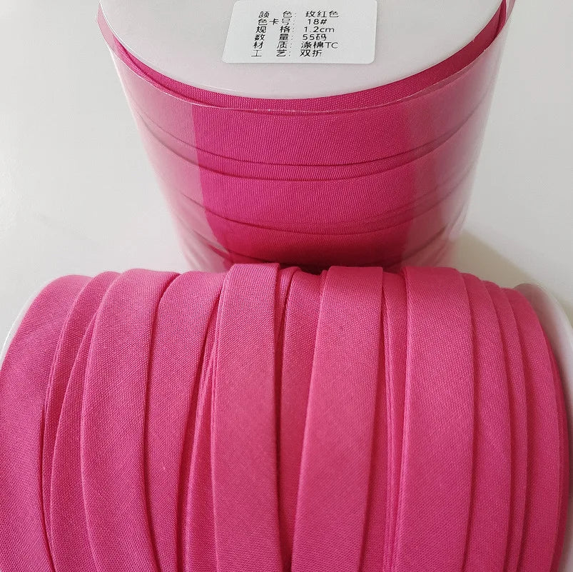 Double Fold Bias Tape – 1/2" x 55 Yards