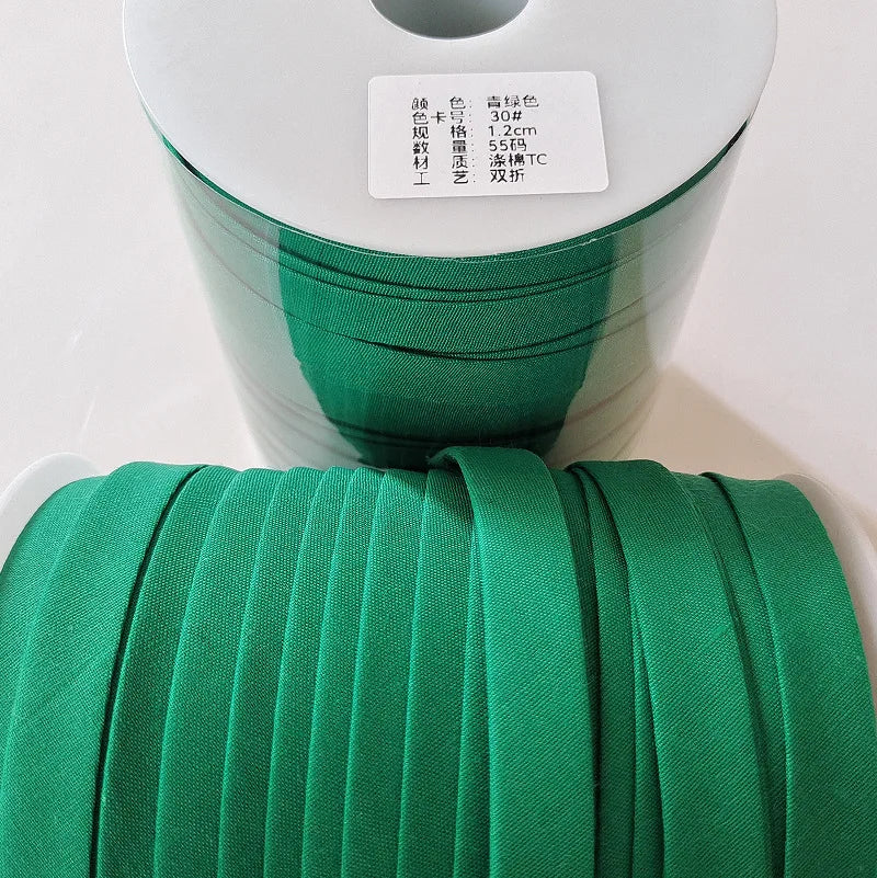 Double Fold Bias Tape – 1/2" x 55 Yards