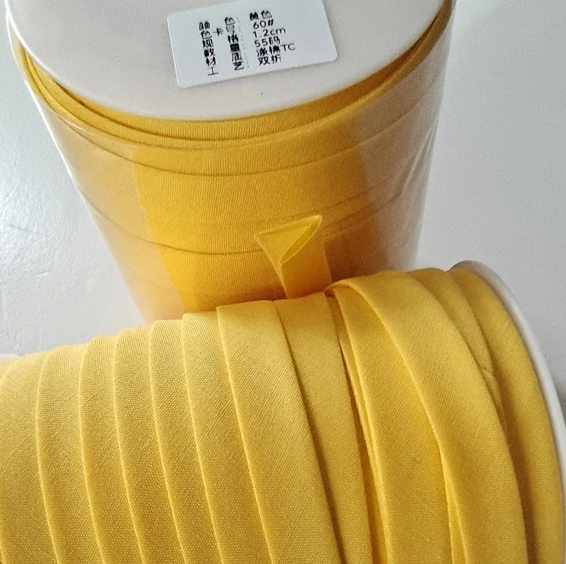 Double Fold Bias Tape – 1/2" x 55 Yards