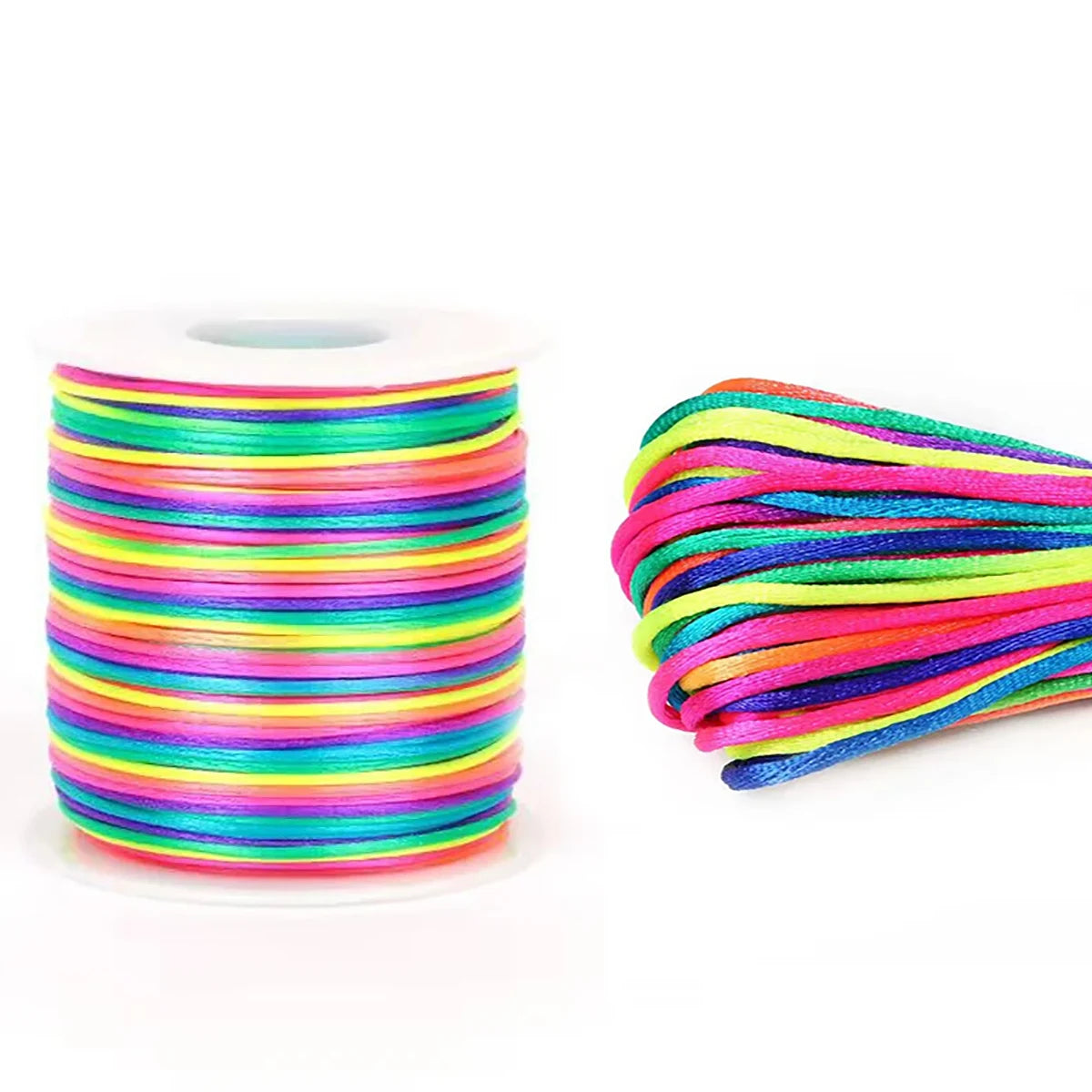 Satin Nylon Cord – 1.5mm, for Knotting & Bracelets