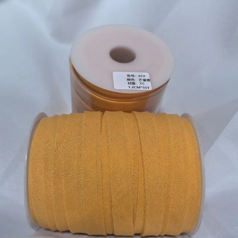 Double Fold Bias Tape – 1/2" x 55 Yards