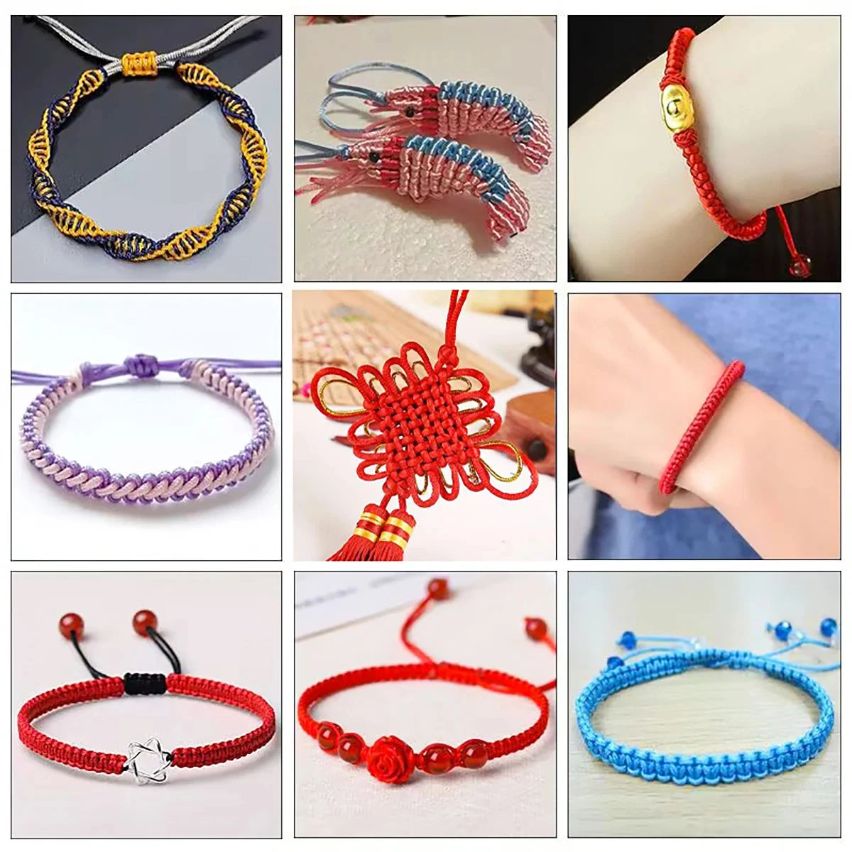 Satin Nylon Cord – 1.5mm, for Knotting & Bracelets