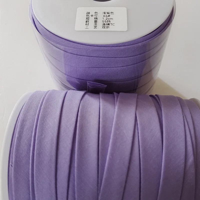 Double Fold Bias Tape – 1/2" x 55 Yards