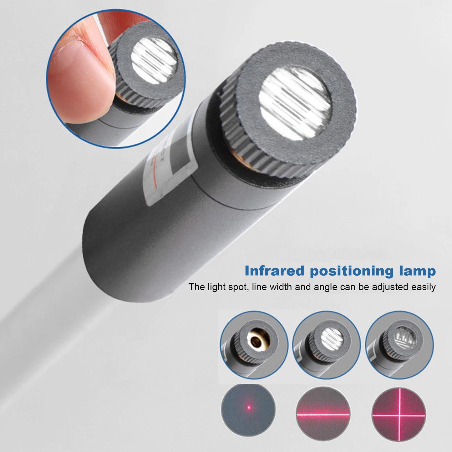 Magnetic Sewing Laser Guide with Crosshair Light – for Straight Stitching & Machine Quilting (3 in-One)