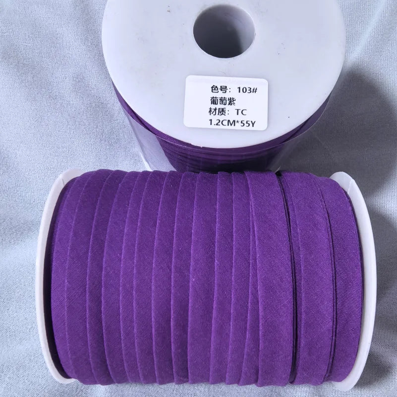 Double Fold Bias Tape – 1/2" x 55 Yards
