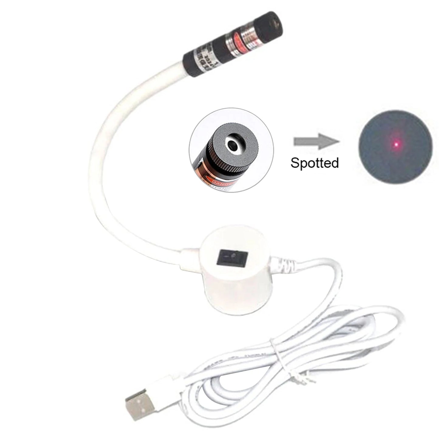 Magnetic Sewing Laser Guide with Crosshair Light – for Straight Stitching & Machine Quilting (3 in-One)