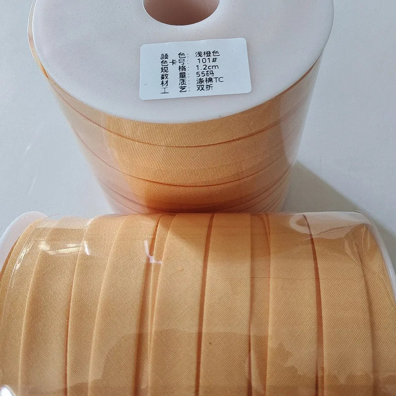 Double Fold Bias Tape – 1/2" x 55 Yards