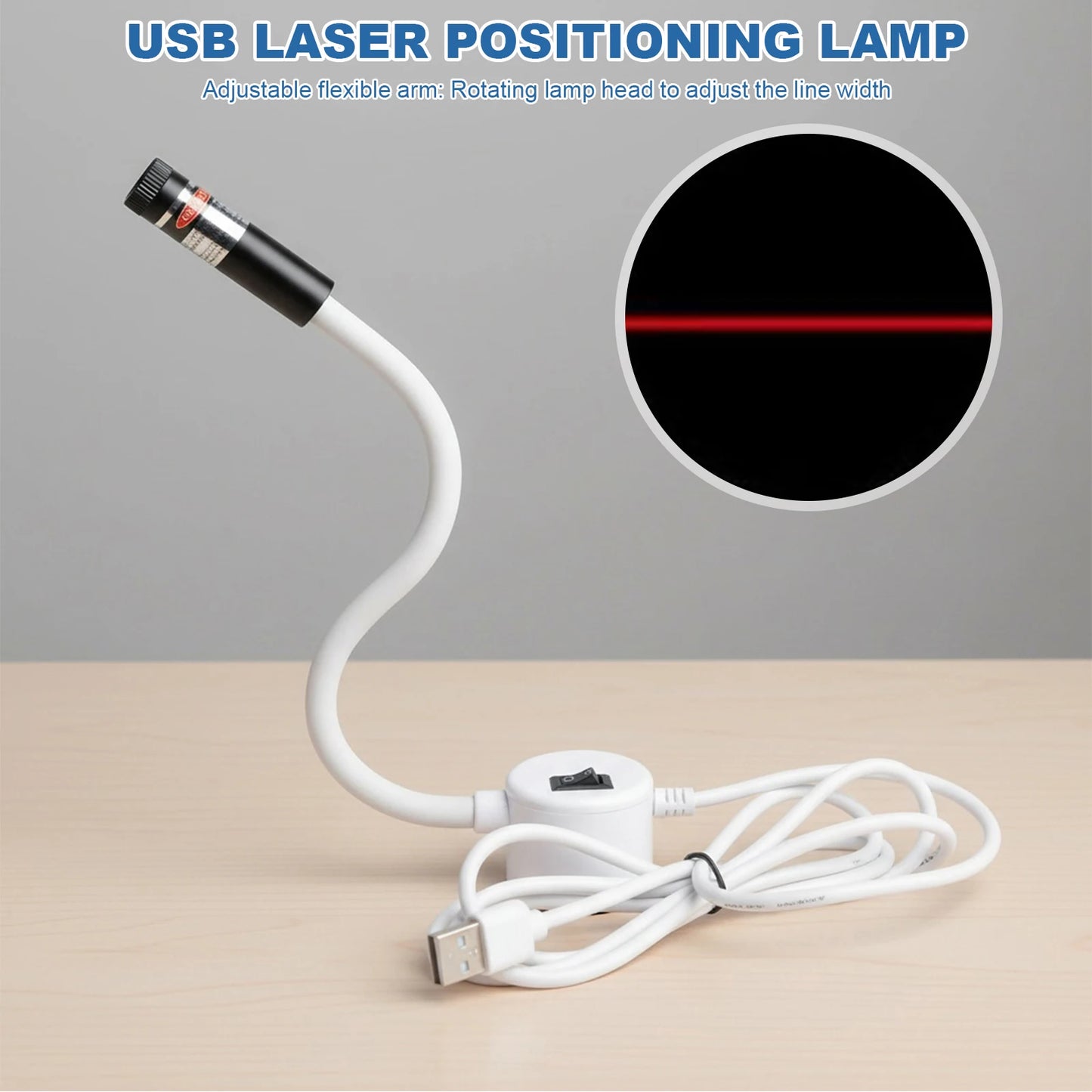 Magnetic Sewing Laser Guide with Crosshair Light – for Straight Stitching & Machine Quilting (3 in-One)