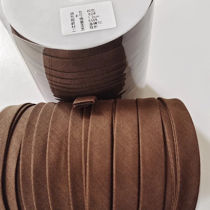 Double Fold Bias Tape – 1/2" x 55 Yards